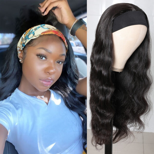 HEADBAND WIG - Body Wave Hair - Image 3