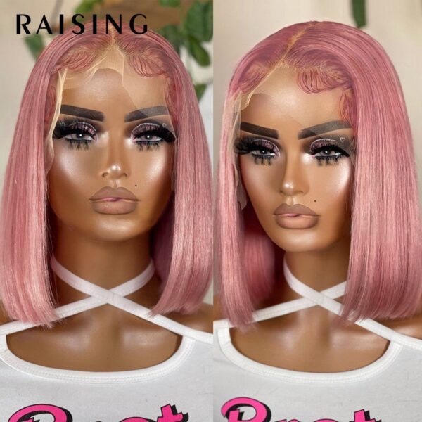 Front Lace European And American Style Wig - Image 3