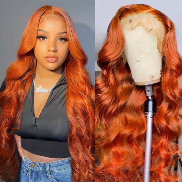 Front Lace Wig Human Hair Wig - Image 3