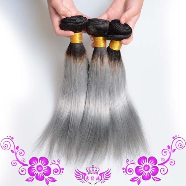Smoke gray wig - Image 2