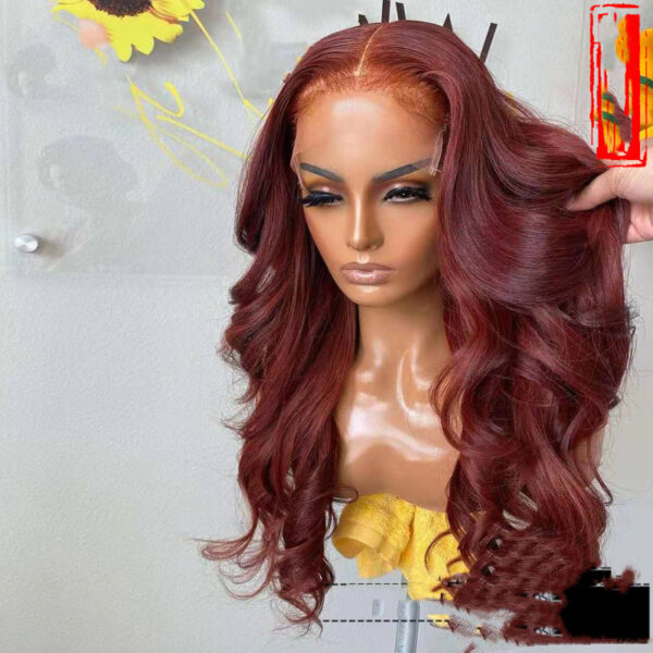 Fashion Sexy Body Wavy Lace Front Wig - Image 4