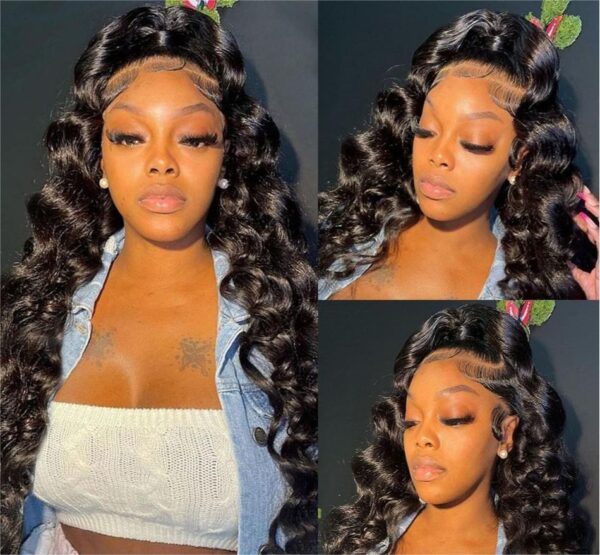 Loose Deep Lace-up Front Wig Flat Panel Former Lace Head Cap - Image 7