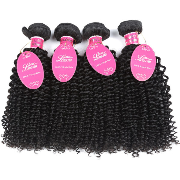 10A Deep Curly Brazilian Human Hair Bundles Weave - Image 3