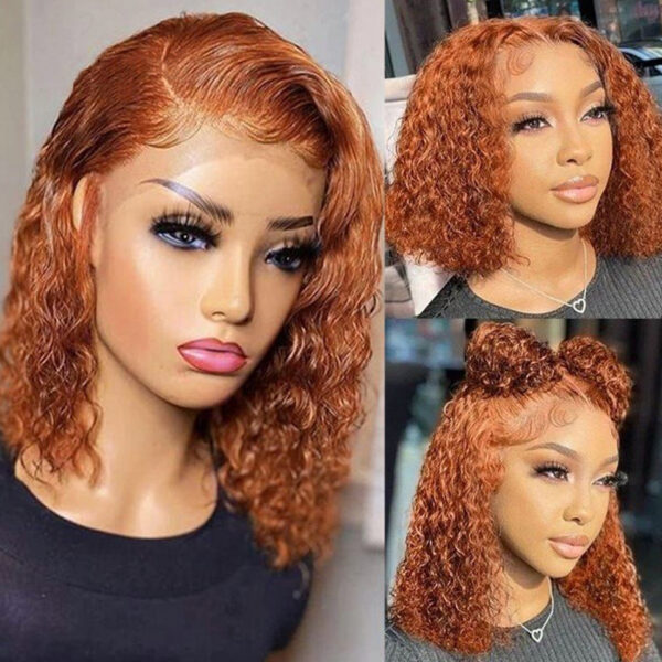 Human Hair Wigs Bob Water Wave - Image 10