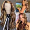 Highlight Wig Human Hair Ombre Lace Front - Image 3