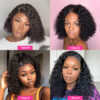 Loose Deep Wave Short Bob Wig Jerry Curly Human Hair Wigs - Image 5