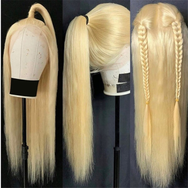 Headgear Front Lace Real Wig 13X4 - Image 3
