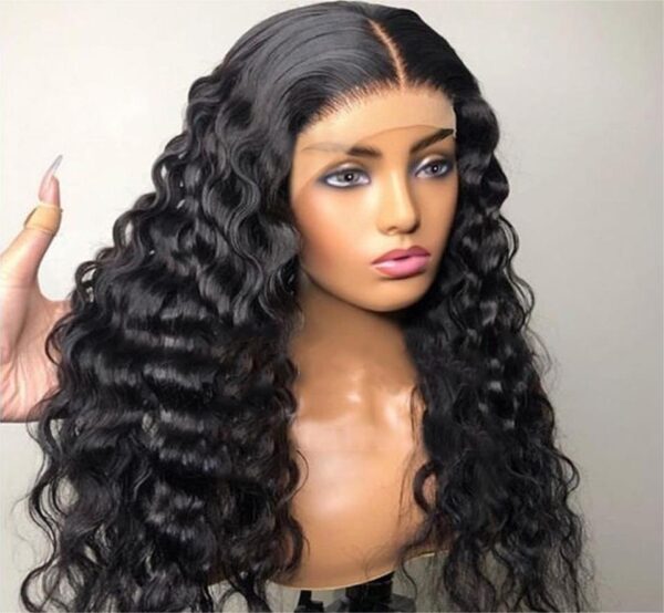 Loose Deep Lace-up Front Wig Flat Panel Former Lace Head Cap - Image 2