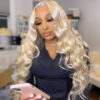 Highlight Wig Human Hair Ombre Lace Front - Image 5