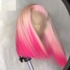 Gradient Front Lace Semi-machine-made High-quality Human Hair - Image 3
