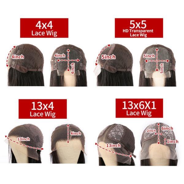 Partial Short Curly Hair Big Wave Wig Chemical Fiber Hair Cover - Image 4